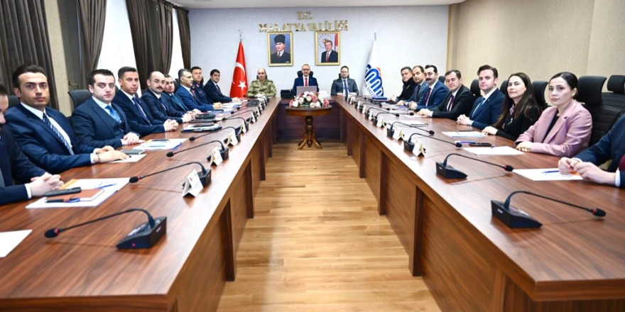Malatya’da Genişletilmiş İl Güvenlik Ve Asayiş Toplantısı Yapıldı