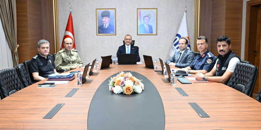 Malatya’da Güvenlik ve Asayiş Toplantısı Yapıldı