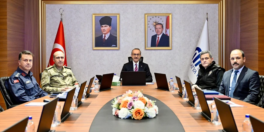 Malatya’da Güvenlik ve Asayiş Değerlendirme Toplantısı Yapıldı