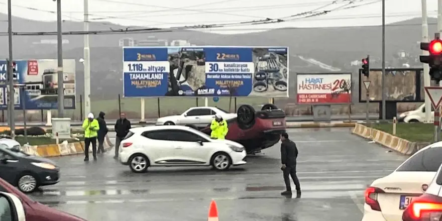 Malatya’da İki Ayrı Trafik Kazası: 3 Kişi Yaralandı