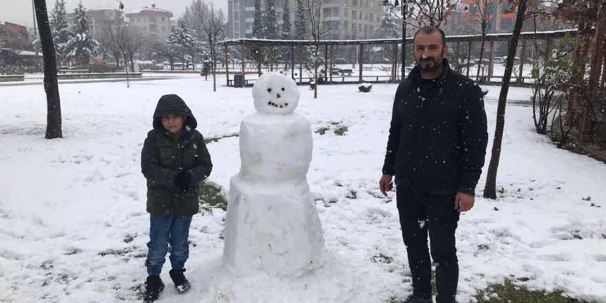 Malatya’da kar yağışı etkili oluyor