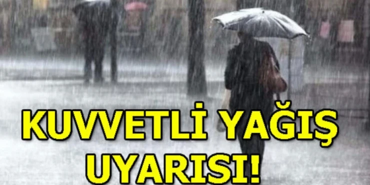 Malatya'da Kuvvetli Yağış Bekleniyor