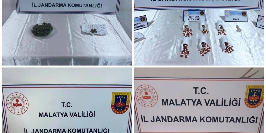 Malatya’da Narkotik Operasyonu: Çok Sayıda Uyuşturucu Madde Ele Geçirildi