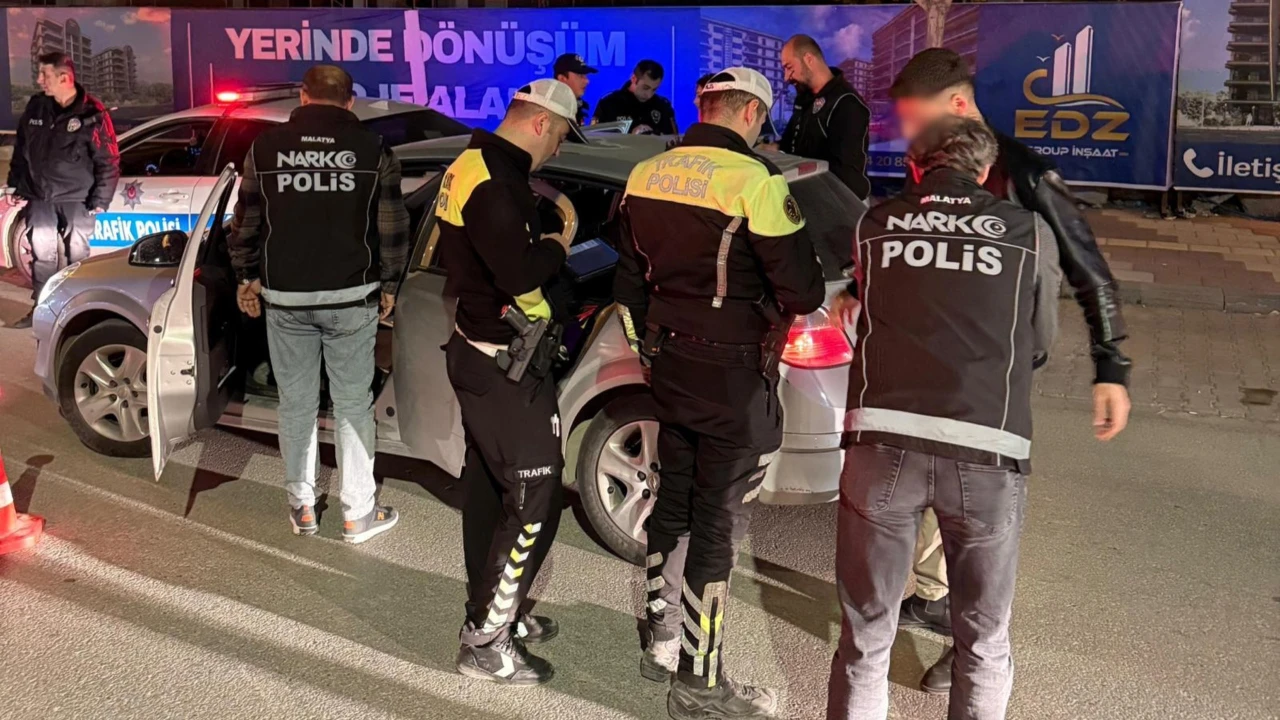 Malatya’da Suçla Mücadelede Rekor Denetim: Binlerce Kişiye İşlem, Yüzlerce Yakalama