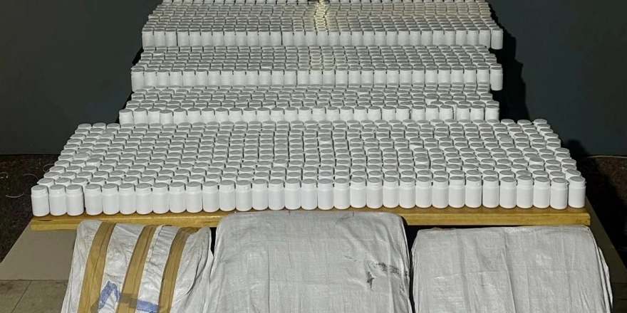 Malatya’da Uyuşturucu Operasyonu: 75 Bin 376 Sentetik Ecza Ele Geçirildi