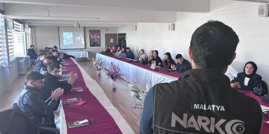 Malatya’da Uyuşturucuya Sıfır Tolerans: Hem Operasyon Hem Bilgilendirme