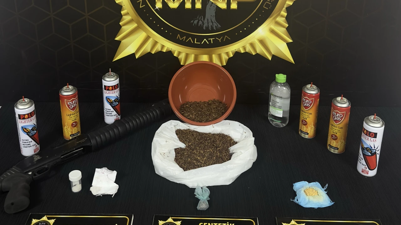 Malatya’da uyuşturucu operasyonunda 7 tutuklama