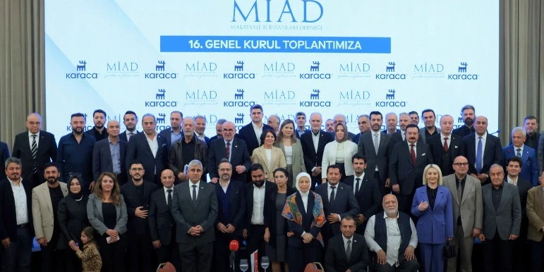 Malatyalı İş İnsanları Derneği’nin 16. Olağan Genel Kurulu Gerçekleştirildi