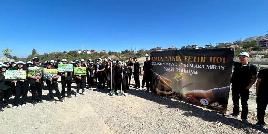 Malatya’nın Fethi’nin 924. Yıl Dönümünde 1101 Fidan Toprakla Buluştu