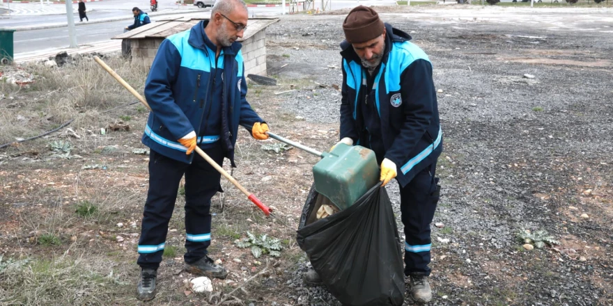 Battalgazi’de Cadde Ve Sokaklarda Temizlik Çalışması