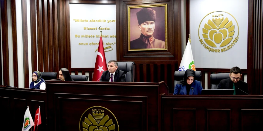 Büyükşehir Belediye Meclisi Ocak Ayı Toplantısı Yapıldı