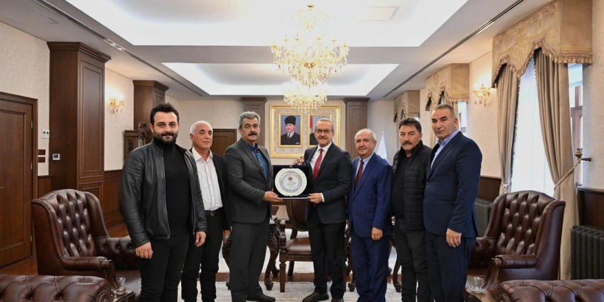 Drejanlılar Derneği’nden Vali Yavuz’a Teşekkür Ziyareti