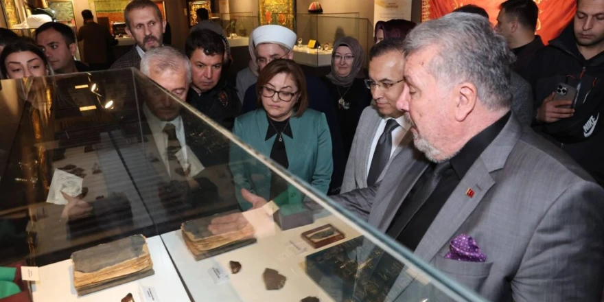 Gaziantep’te Mukaddes Emanetler Sergisi Ramazan Ayında Ziyarete Açıldı