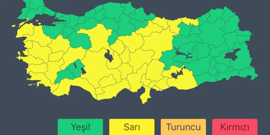 İçişleri Bakanlığı’ndan Kuvvetli Yağış Uyarısı: Komşu İller İçin Dikkat Çağrısı