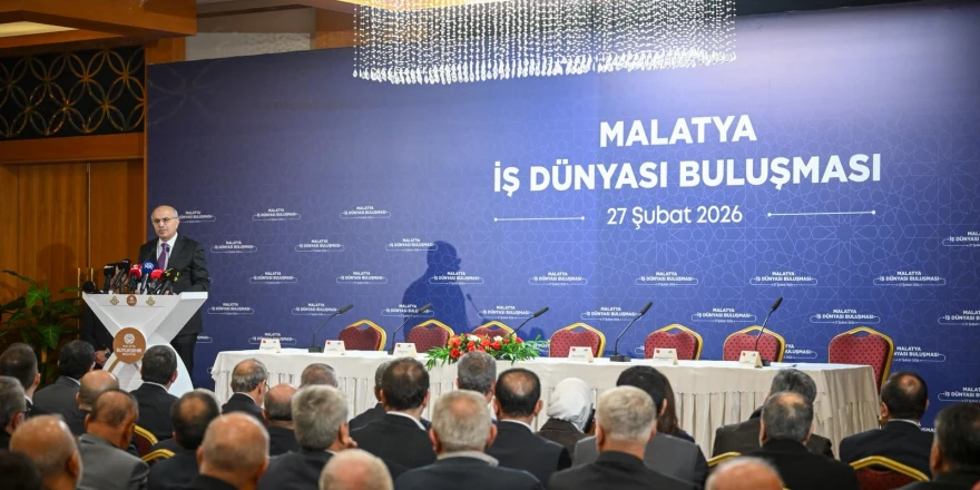 Malatya iş dünyası buluşması' programında konuşan Başkan Er:'Malatya'yı Örnek Bir Şehir Haline Getirmek İstiyoruz'