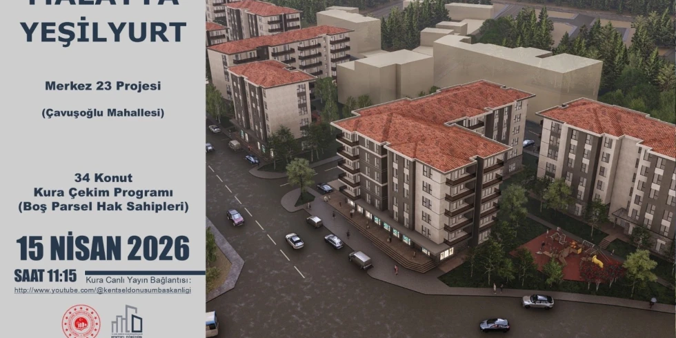 Malatya’da 108 Konut İçin Kura Çekimi Bugün Yapılacak