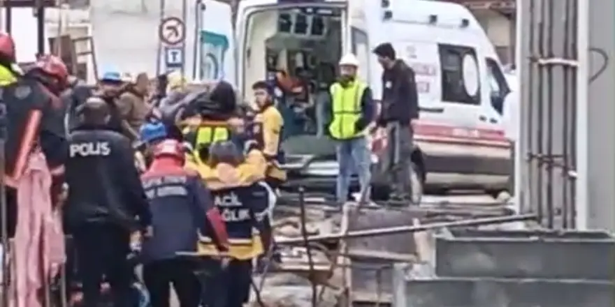 Malatya’da İnşaatta Yüksekten Düşen İşçi Yaralandı