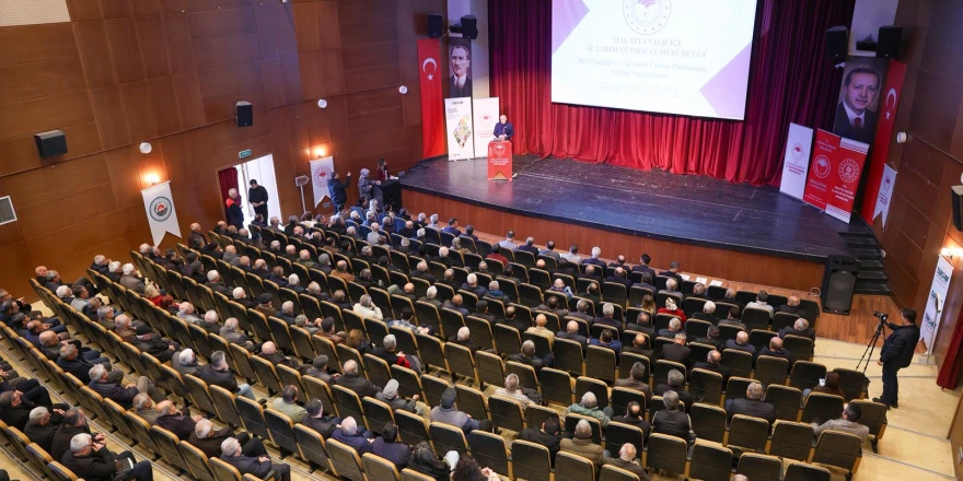 Malatya’da Kayısı Üreticilerine Bitkisel Üretim Planlaması Ve Yeni Destekleme Modeli Eğitimi
