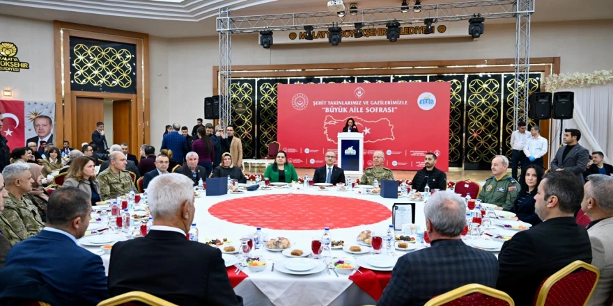 Malatya’da Şehit Aileleri Ve Gaziler Onuruna İftar Programı Düzenlendi