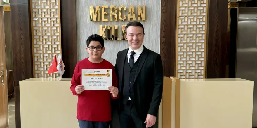 Malatyalı Öğrenci Dünya Birincisi Oldu