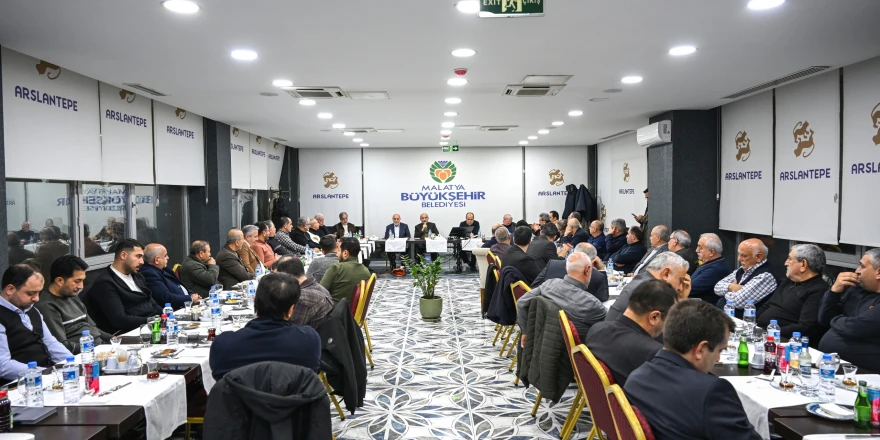 'Malatya'nın Geleceğini İnşa Ediyoruz'