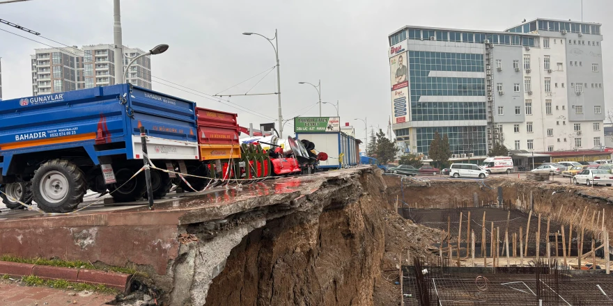 Salköprü Mahallesi’nde Yerinde Dönüşüm İnşaatında Çökme