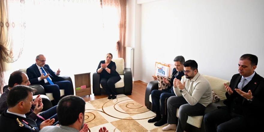 Vali Seddar Yavuz’un Şehit Aileleri Ziyareti