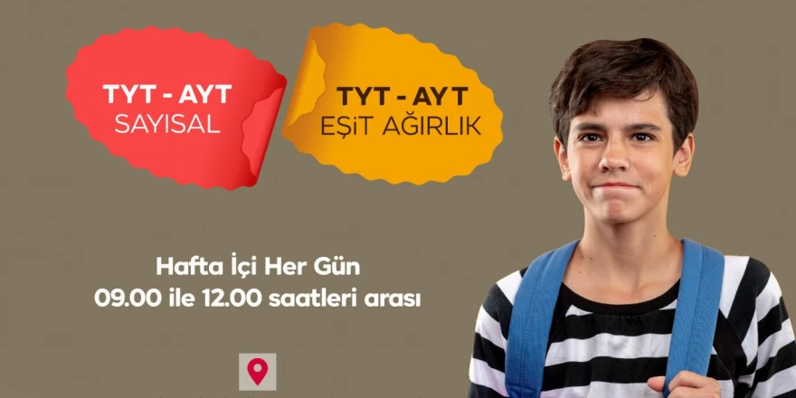 Yeşilyurt Belediyesi “Hızlandırılmış YKS Kursları” Başladı