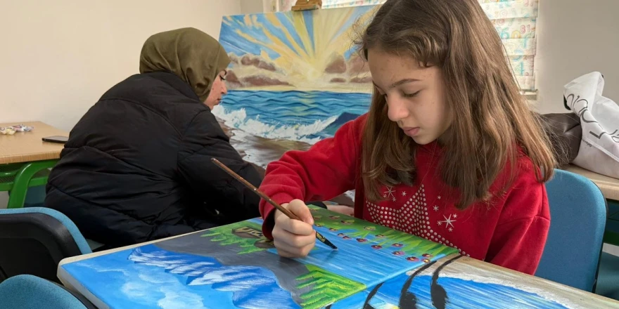 Yeşilyurt Belediyesi’nden Çocuklara Sanat Dolu Bir Yolculuk!