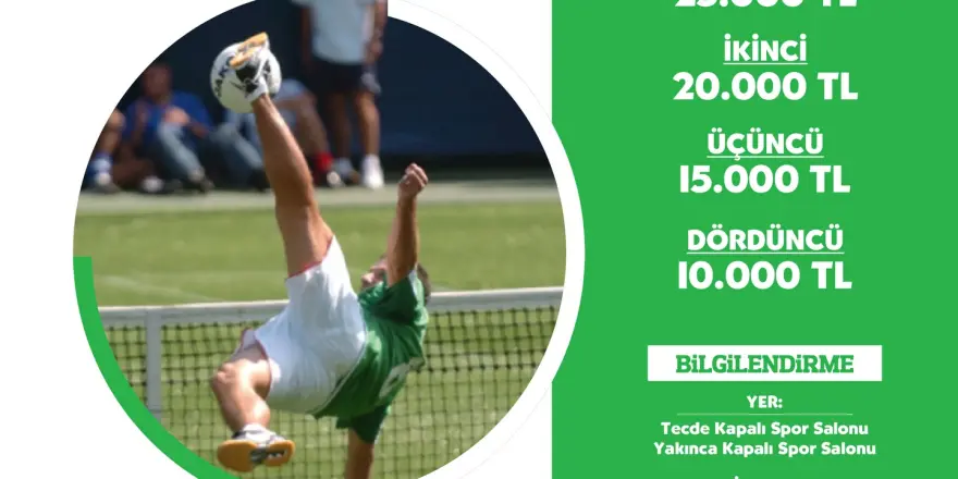 Yeşilyurt Belediyesi, 3. Ayak Tenisi Turnuvası Düzenliyor