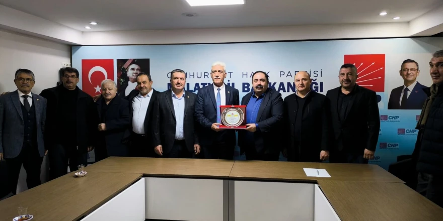 Ziraat Odalarından Chp İl Başkanı Yıldız’a Teşekkür Plaketi
