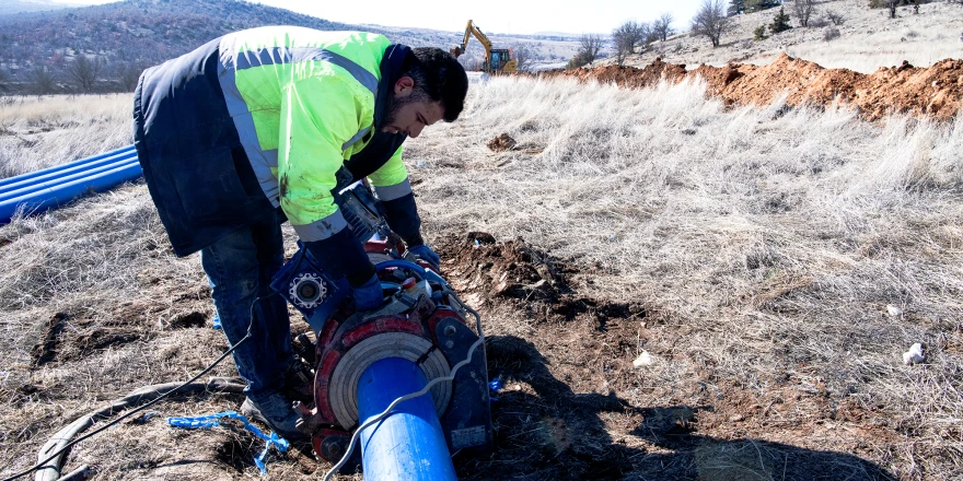 Maski’den Doğanşehir Çığlık, Kelhalil, Polatdere’ye 8 Bin 100 Metre Altyapı