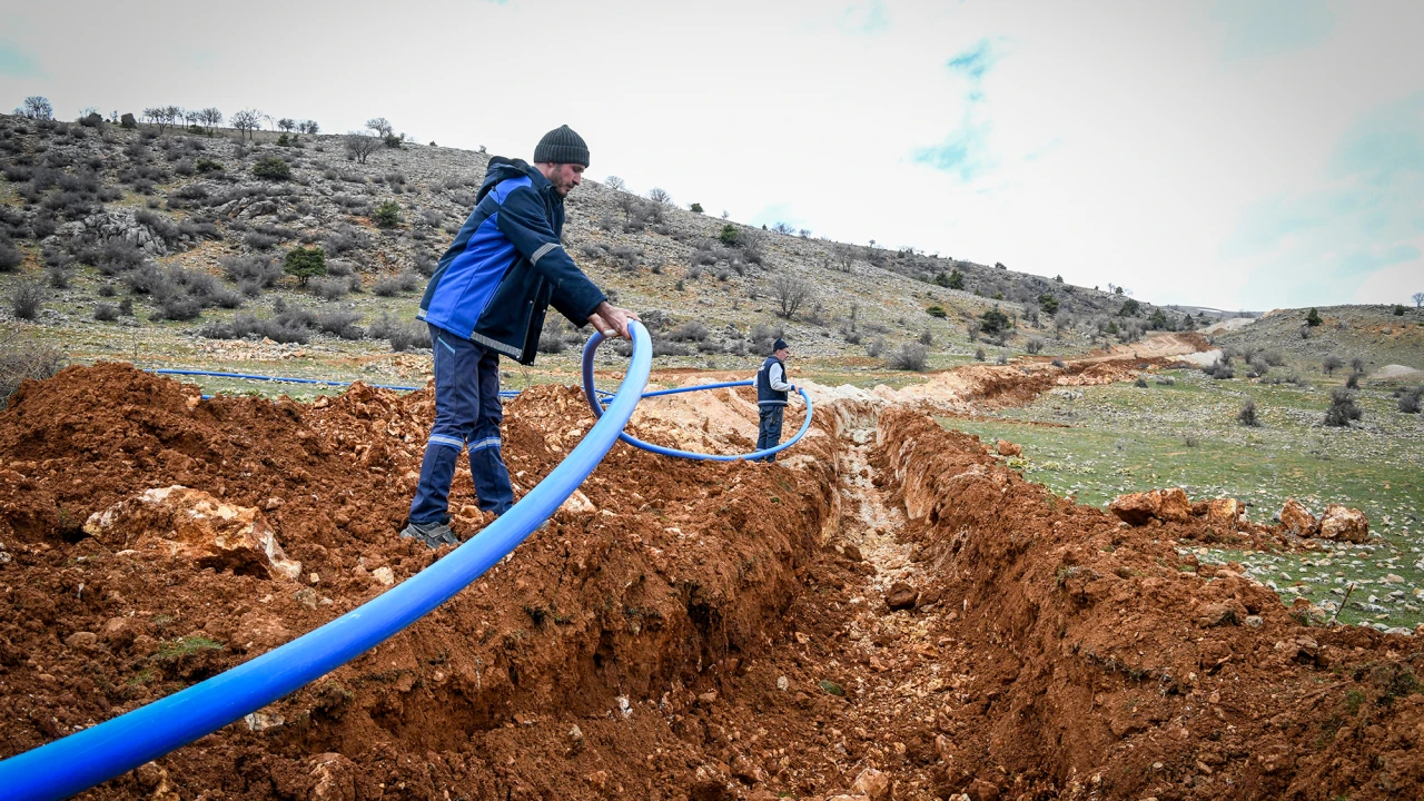 MASKİ’DEN YAYLACIK’A 6.500 METRELİK ALTYAPI