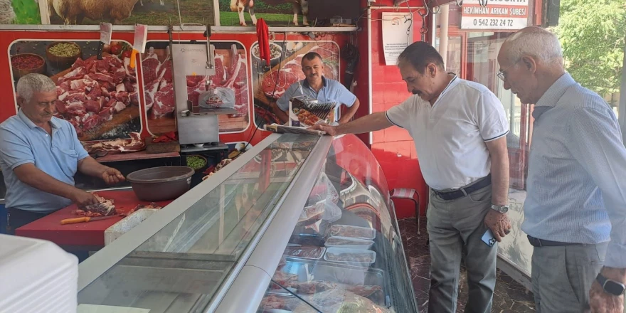 MESOB Başkanı Keskin'den Hekimhan Esnafına Ziyaret