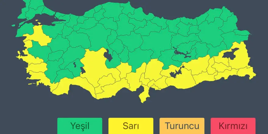 Meteoroloji’den Kuvvetli Yağış Ve Toz Taşınımı Uyarısı