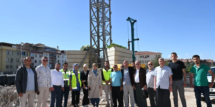 Milletvekili Ölmeztoprak’tan Şantiye Alanında İnceleme