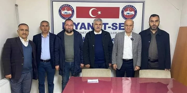 Murat Aslan, Diyanet - Sen Malatya Şubesini Ziyaret Etti