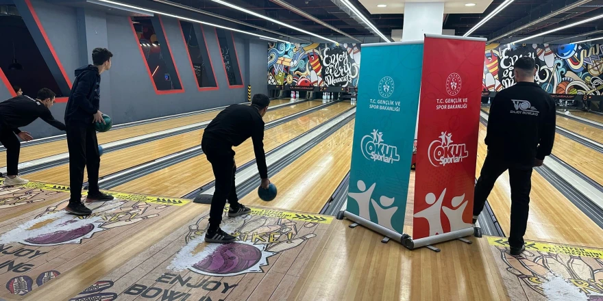 Okul Sporları Bowling Liseler İl Birinciliğine Yoğun İlgi