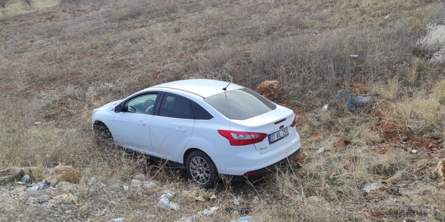 Otomobilin Şarampole Yuvarlanması