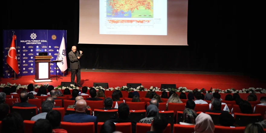 Prof. Dr. Mehmet Önal Malatya Dolayının Depremselliğini Anlattı