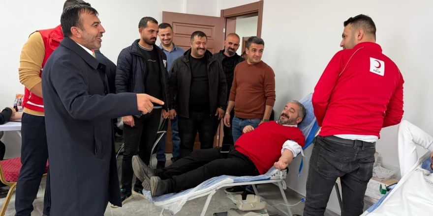 Pütürge Belediyesi’nden Kan Bağışı Etkinliğine Destek