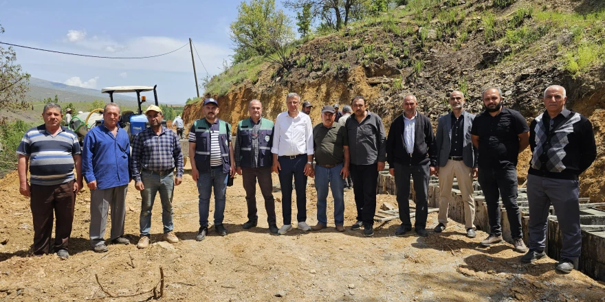 Pütürge İlçesi Taşmış Mahallesi’nin Sulama Sorunu Büyükşehir İle Çözüme Kavuştu