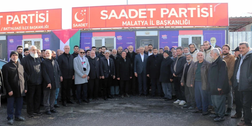 Saadet Partisi, Malatya’da Büyükşehir Adayı Prof. Dr. İbrahim Gezer’i Destekleyecek