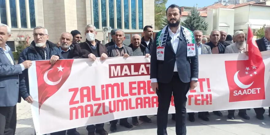 Saadet Partisi’nden Kernek Meydanı’nda Zulme Tepki