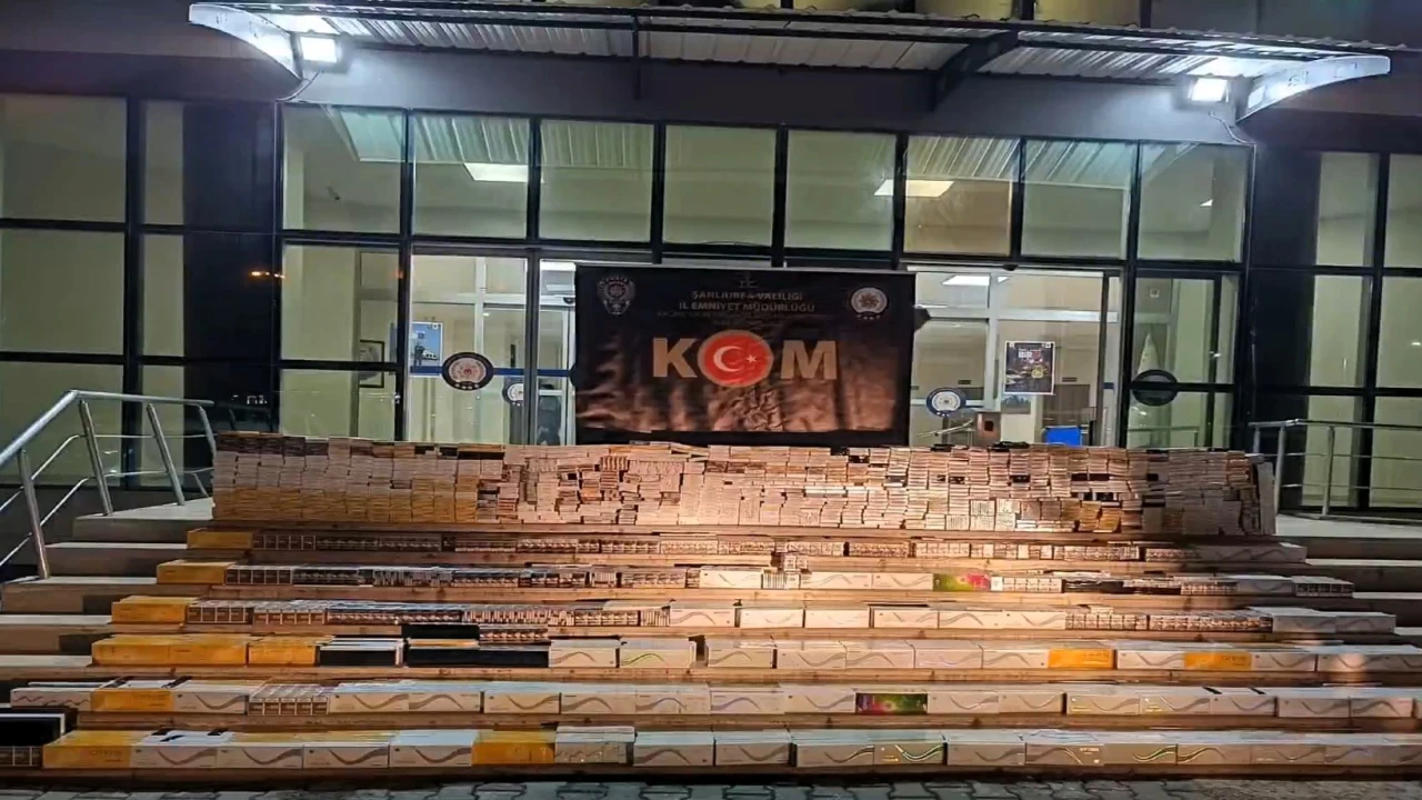 Şanlıurfa’da Kaçakçılık Operasyonu: 2,7 Milyon TL Değerinde Ürün Ele Geçirildi