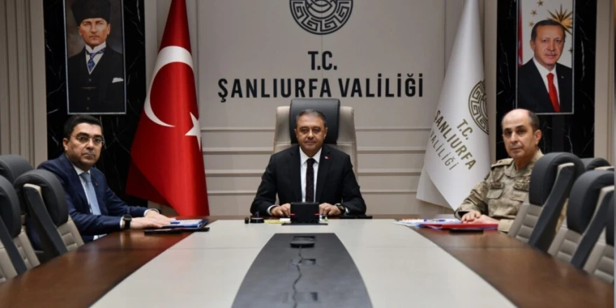 Şanlıurfa’da Ramazan Bayramı Öncesi Güvenlik ve Trafik Tedbirleri Değerlendirildi