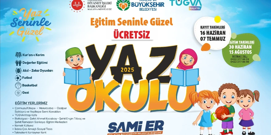 Semt Konakları Bu Yıl Yapılacak Olan Yaz Okulu Programına Hazır.
