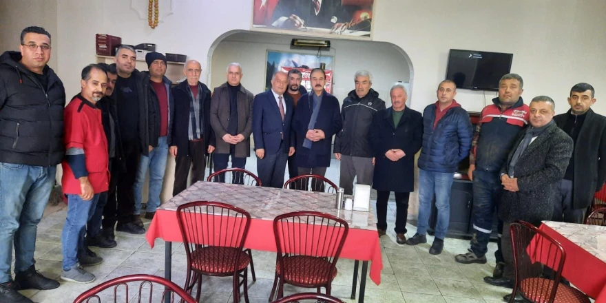 Şevket Keskin Hekimhan Esnafını Dinledi