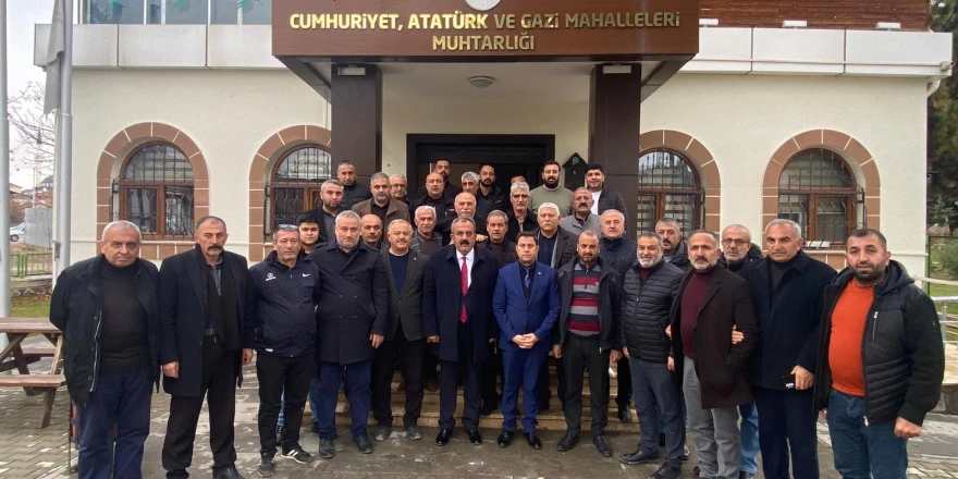 Şoförler ve Otomobilciler Esnafından Arif Ede’ye Tam Destek