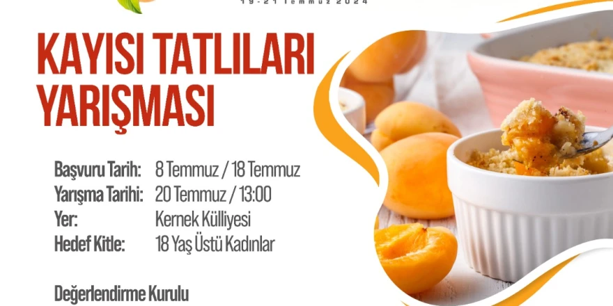 ‘TATLI BİR YARIŞMA’ YARIN YAPILACAK